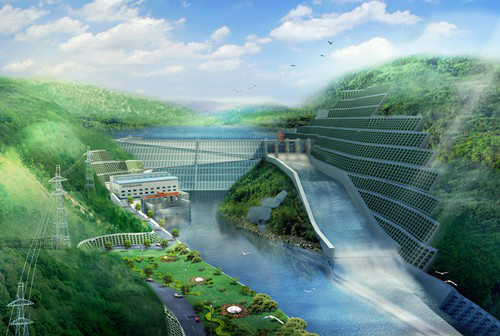 安次老挝南塔河1号水电站项目